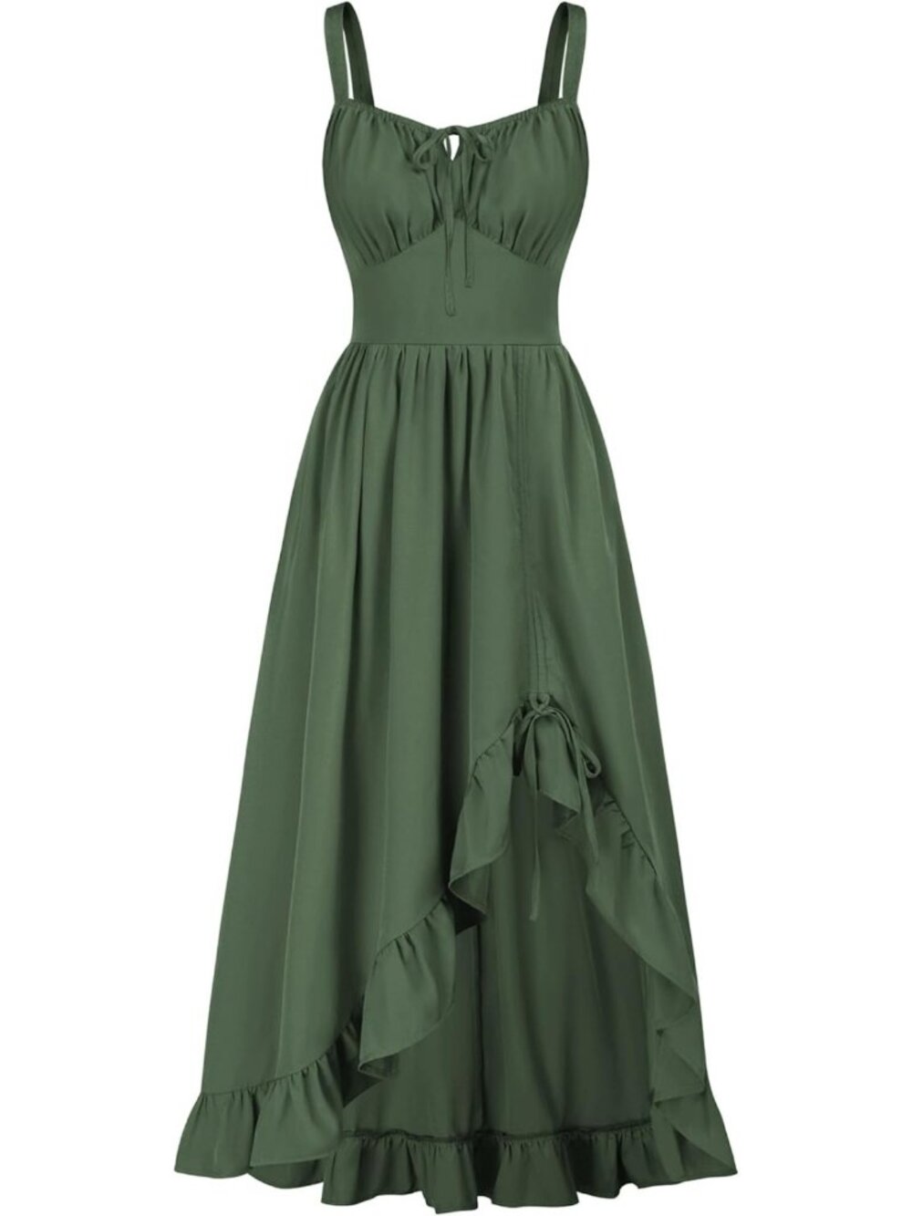 Gothic Renaissance Corset Dress for Women | Flowy Sundress, Vintage Style